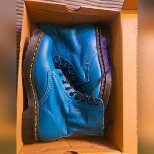 Doc Dr. Martens Teal Green 1460 Boots